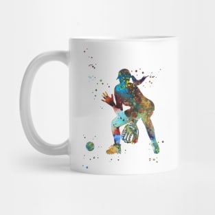 Girl softball player Mug